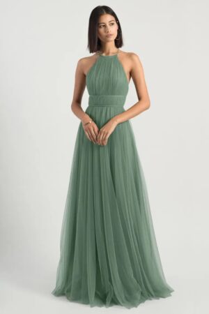 Helena Bridesmaid Dress by Jenny Yoo - Eucalyptus