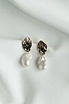 Galilea Gold Pearl Earrings by Jenny Yoo