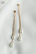 Georgia Double Pearl Drop Earrings by Jenny Yoo
