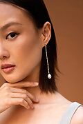 Hampton Pearl Drop Earrings by Jenny Yoo