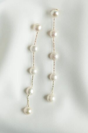 Hudson Multi Pearl Drop Earrings by Jenny Yoo