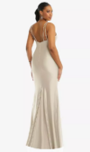 Aaliyah Champagne Bridesmaid Dress by Dessy