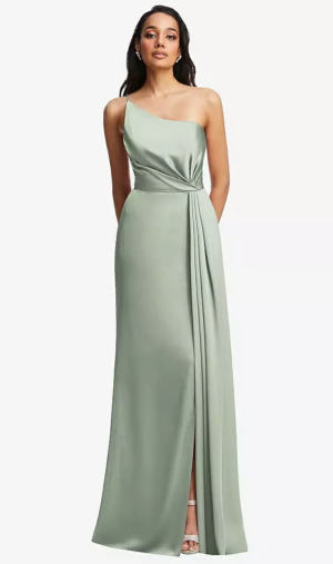 Ayla Willow Green Bridesmaid Dress by Dessy