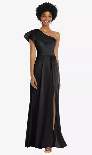 Kyah Black Bridesmaid Dress by Dessy