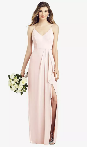 Lauren Blush Bridesmaid Dress by Dessy