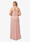 Maura Hand Beaded Gown By Adrianna Papell - Blush