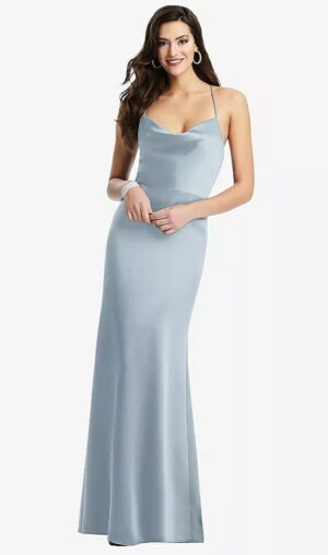 Clara Mist Blue Bridesmaid Dress by Dessy