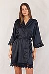 Ella Black Bridesmaid Robes Australia
