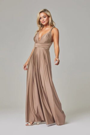 Infinity Wrap Bridesmaid Dress By Tania Olsen - Champagne