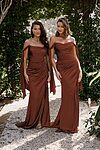 Esme Bridesmaid Dress by Tania Olsen - Rust