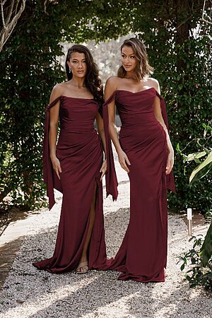 Esme Bridesmaid Dress by Tania Olsen - Wine