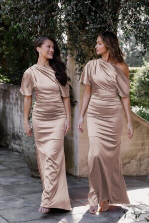 Olympe Bridesmaid Dress by Tania Olsen - Champagne