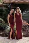 Annette Bridesmaid Dress by Tania Olsen - Wine