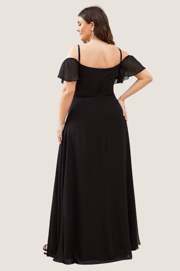 AmandaCheapBridesmaidDressBlack2 Black Bridesmaid Dresses Australia Plus Size Cheap