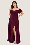Wine Bridesmaid Dresses Australia Plus Size Cheap