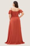Burnt Orange Bridesmaid Dresses Australia Plus Size Cheap