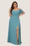 Seaglass Blue Green Bridesmaid Dresses Australia Plus Size Cheap