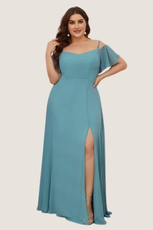 Seaglass Blue Green Bridesmaid Dresses Australia Plus Size Cheap