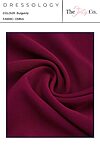 Dressology Burgundy Chiffon Swatches Bridesmaids Only Dresses