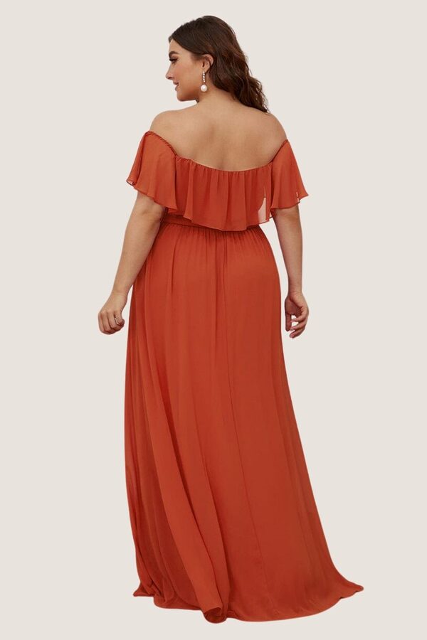 Ivy Burnt Orange Cheap Bridesmaid Dress Australia2 Burnt Orange Cheap Bridesmaid Dresses Melbourne Australia