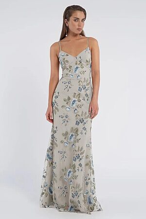 Blue Tulle Embroidered Bridesmaid Dresses by Jenny Yoo Australia