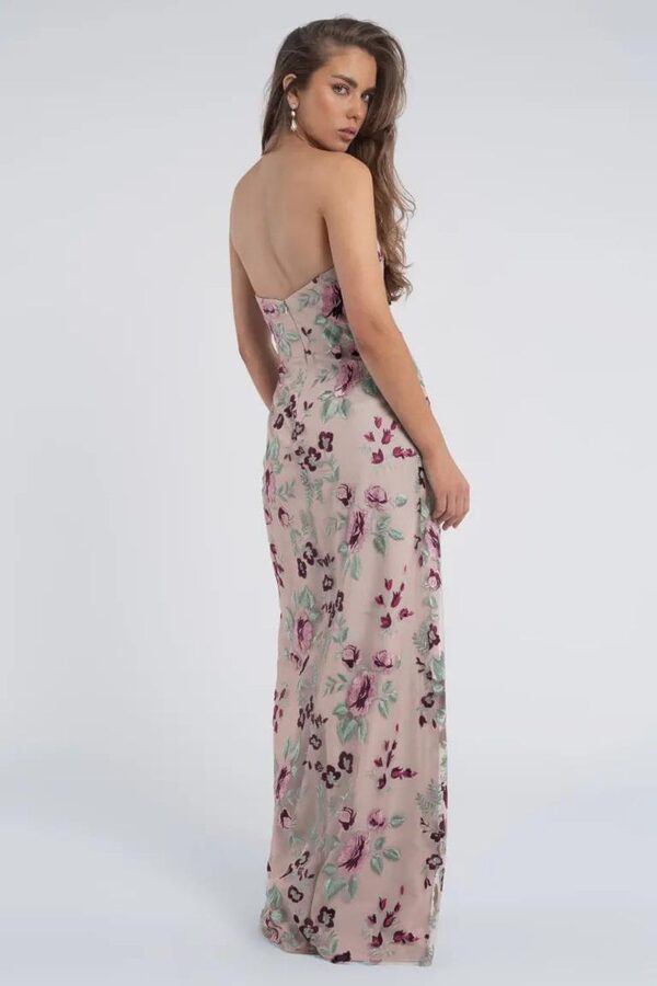 MercyFloralBridesmaidDressbyJennyYooAustraliaVintageBerryPink2 Pink Berry Tulle Embroidered Bridesmaid Dresses by Jenny Yoo Canberra