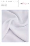 Dressology White Chiffon Swatches Bridesmaids Only Dresses