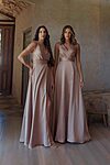Chloe Light Satin Bridesmaid Dress by Tania Olsen - Nougat