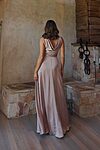 Chloe Light Satin Bridesmaid Dress by Tania Olsen - Nougat