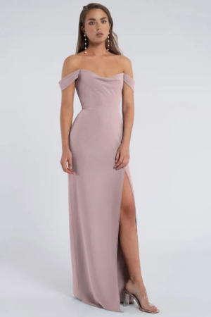 Jacqueline Bridesmaid Dress by Jenny Yoo - Purple Fig