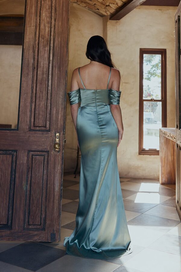 Leah Bridesmaid Dress by Tania Olsen - Sage Green Leah Bridesmaid Dress by Tania Olsen - Sage Green