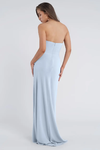 Liv Bridesmaid Dress by Jenny Yoo in Whisper Blue Pebble Crepe