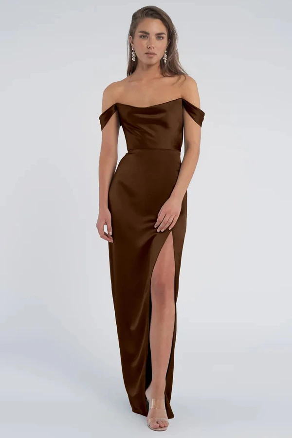 espresso bridesmaid dresses KissProm