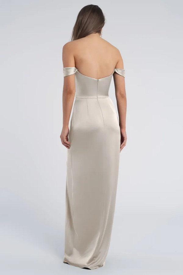 Sawyer Bridesmaid Dress by Jenny Yoo - Platinum Sawyer Bridesmaid Dress by Jenny Yoo - Platinum