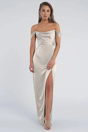 Sawyer Bridesmaid Dress by Jenny Yoo - Platinum