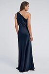 Sterling Bridesmaid Dress by Jenny Yoo – French Blue - Sterling Satin Navy Blue Bridesmaid Dresses by Jenny Yoo