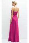 Dessy Juliette Satin Think Pink Bridesmaid Dresses