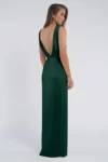 emerald satin bridesmaid dresses australia