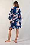 Navy Bridal Party Robe Floral Print Australia