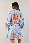 Eden Floral Blue Bridesmaid Robes