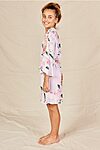 Eden Floral Pink Bridal Party Robes