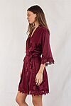 Ella Burgundy Wedding Robes Australia