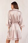 Ella Ivory Satin Bridesmaid Robes