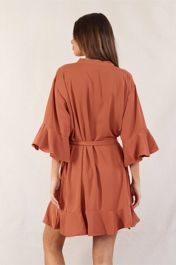 Terracotta Bridesmaid Robes Terracotta Bridesmaid Robes