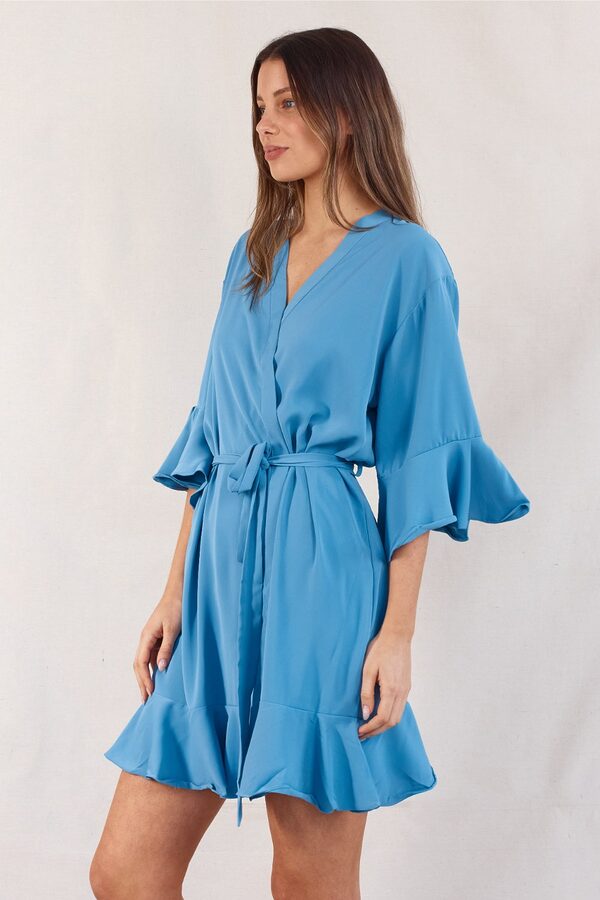 Olivia Azure Blue Bridesmaid Robes Australia Olivia Azure Blue Bridesmaid Robes