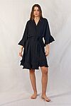 Olivia Black Bridesmaid Robes Plus Size