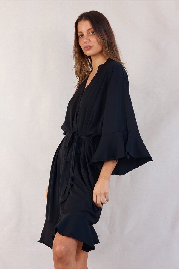 Olivia Black Bridesmaid Robe Brisbane Olivia Black Bridesmaid Robes Perth