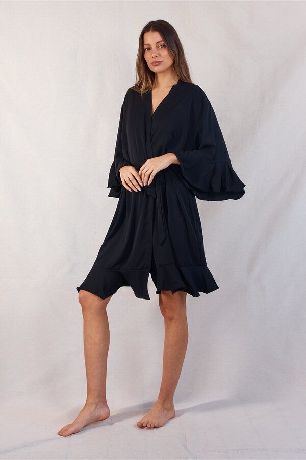 Olivia Black Bridesmaid Robe Curvy Plus Size Olivia Black Bridesmaid Robes Sydney