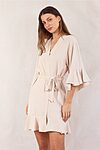 Olivia Champagne Bridesmaid Robes Plus Size