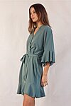 Olivia Dusty Green Bridesmaid Robes